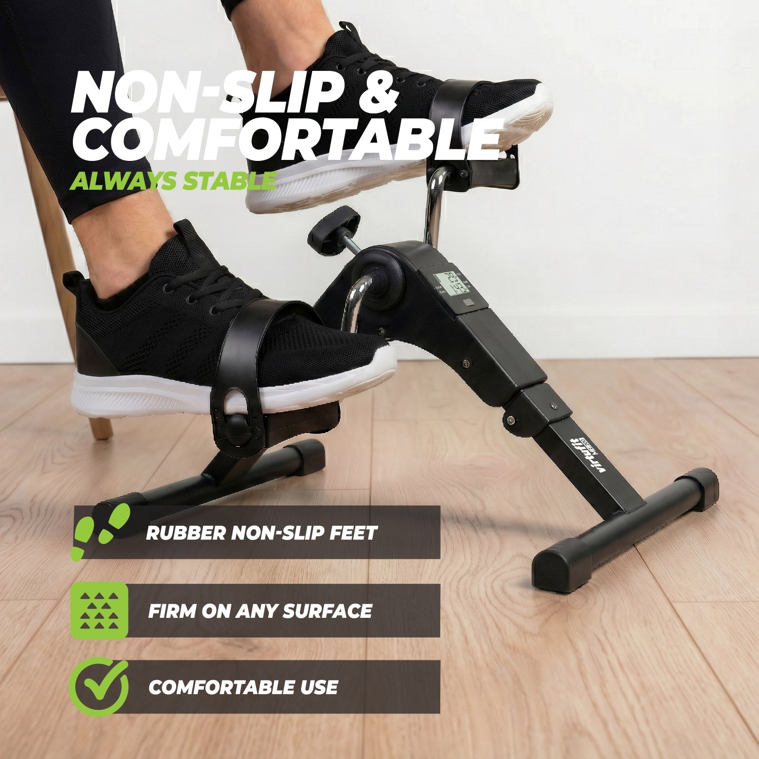 VirtuFit V2 Chaise pliable pour vélo/entraîneur de vélo avec ordinateur