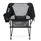 VirtuFit Camping Stoel Compact - Opvouwbaar - Zwart - Set van 2 - Detail
