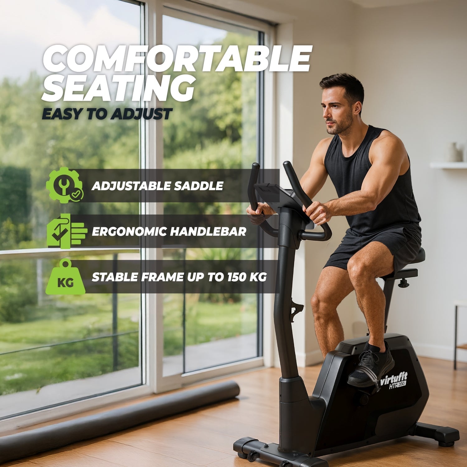 VirtuFit HTR200i Ergometer Hometrainer (HTR 2.0)