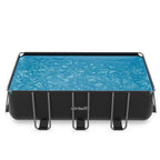 Piscine Rectangulaire VirtuFit 400 x 200 x 122 cm - Anthracite - Tweedekans