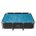 Piscine Rectangulaire VirtuFit - Anthracite - 300 x 210 x 66 cm - Tweedekans
