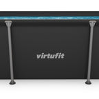 Piscine Rectangulaire VirtuFit - Anthracite - 260 x 180 x 66 cm - Tweedekans