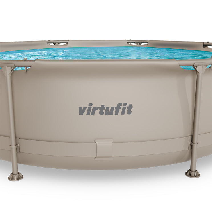 Piscine Ronde VirtuFit - Ø305 x 76 cm - Beige - Tweedekans