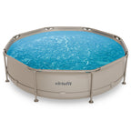 Piscine Ronde VirtuFit - Ø305 x 76 cm - Beige - Tweedekans