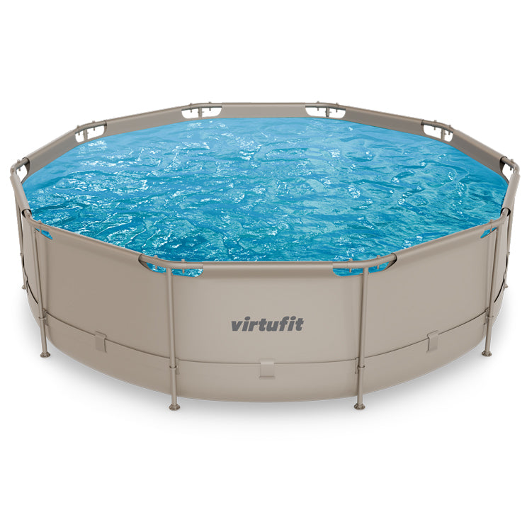 Piscine Ronde VirtuFit - Ø366 x 100 cm - Beige