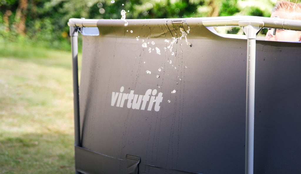 Piscine Ronde VirtuFit Ø366 x 100 cm - Anthracite - Ensemble Complet