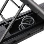 HMS Step de Fitness Réglable Pro - Stepper d'Aérobic - Noir/Orange