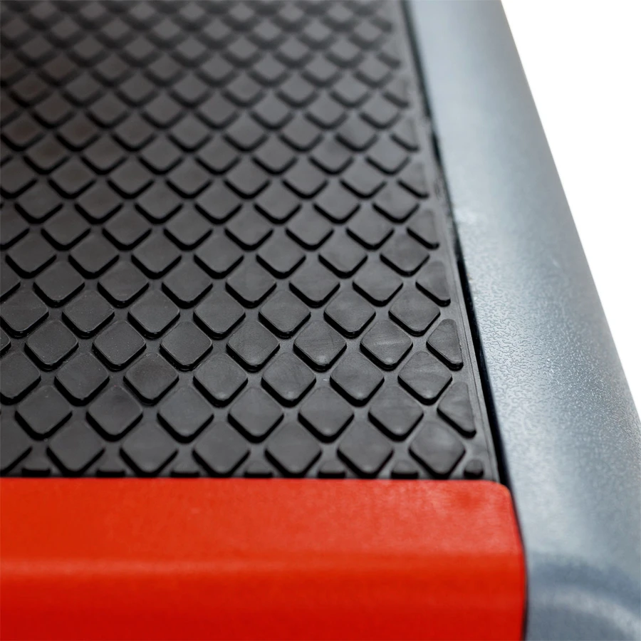 HMS Premium Step d'Aérobic - Noir/Rouge