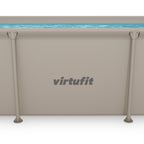 Piscine Rectangulaire VirtuFit - Beige - 260 x 180 x 66 cm - Tweedekans