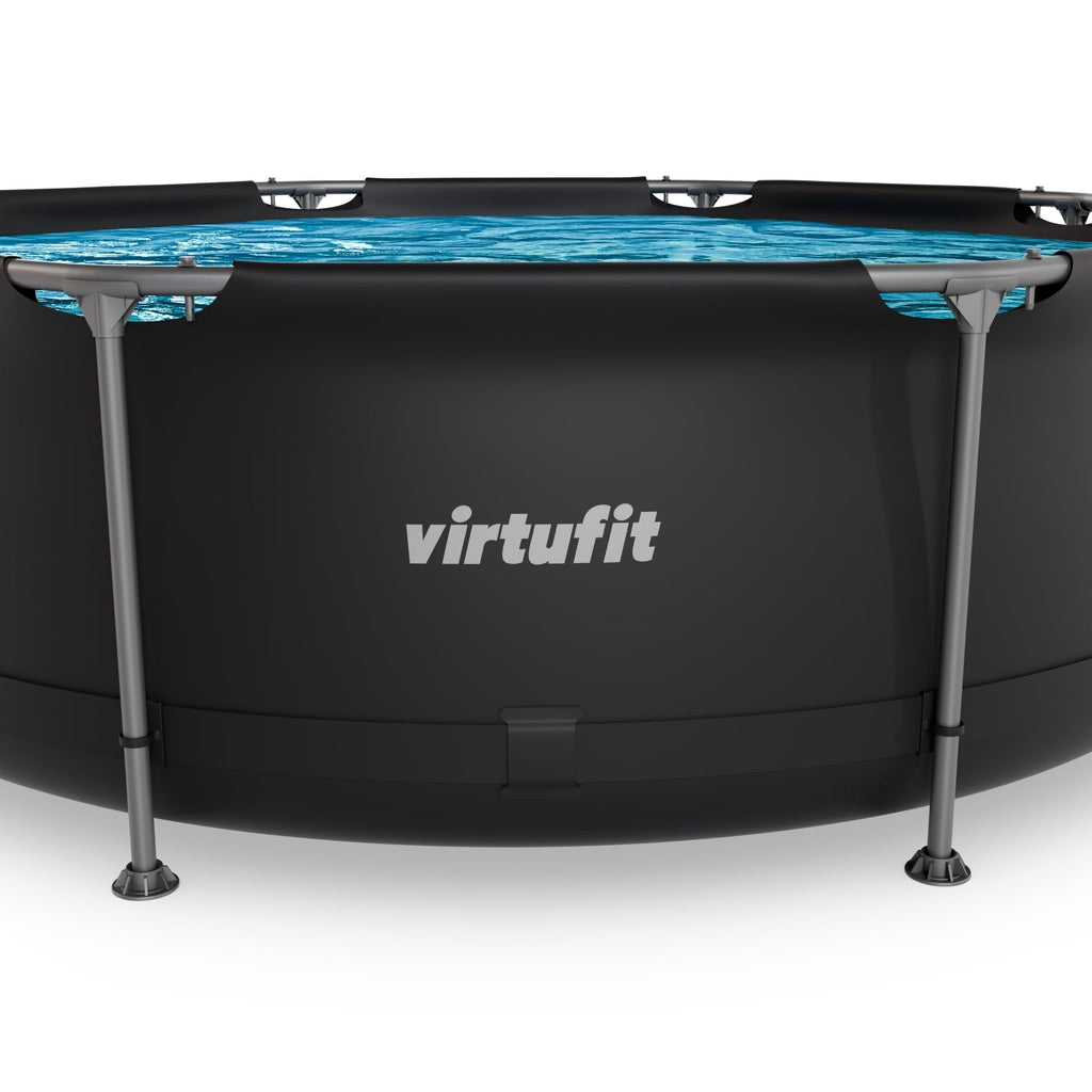 Piscine Ronde VirtuFit - Ø244 x 76 cm - Anthracite - Tweedekans