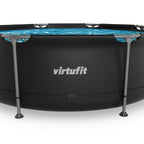 Piscine Ronde VirtuFit - Ø244 x 76 cm - Anthracite - Tweedekans