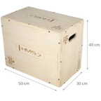 HMS Bo�te Pliom�trique Bois - 50 x 40 x 30 cm