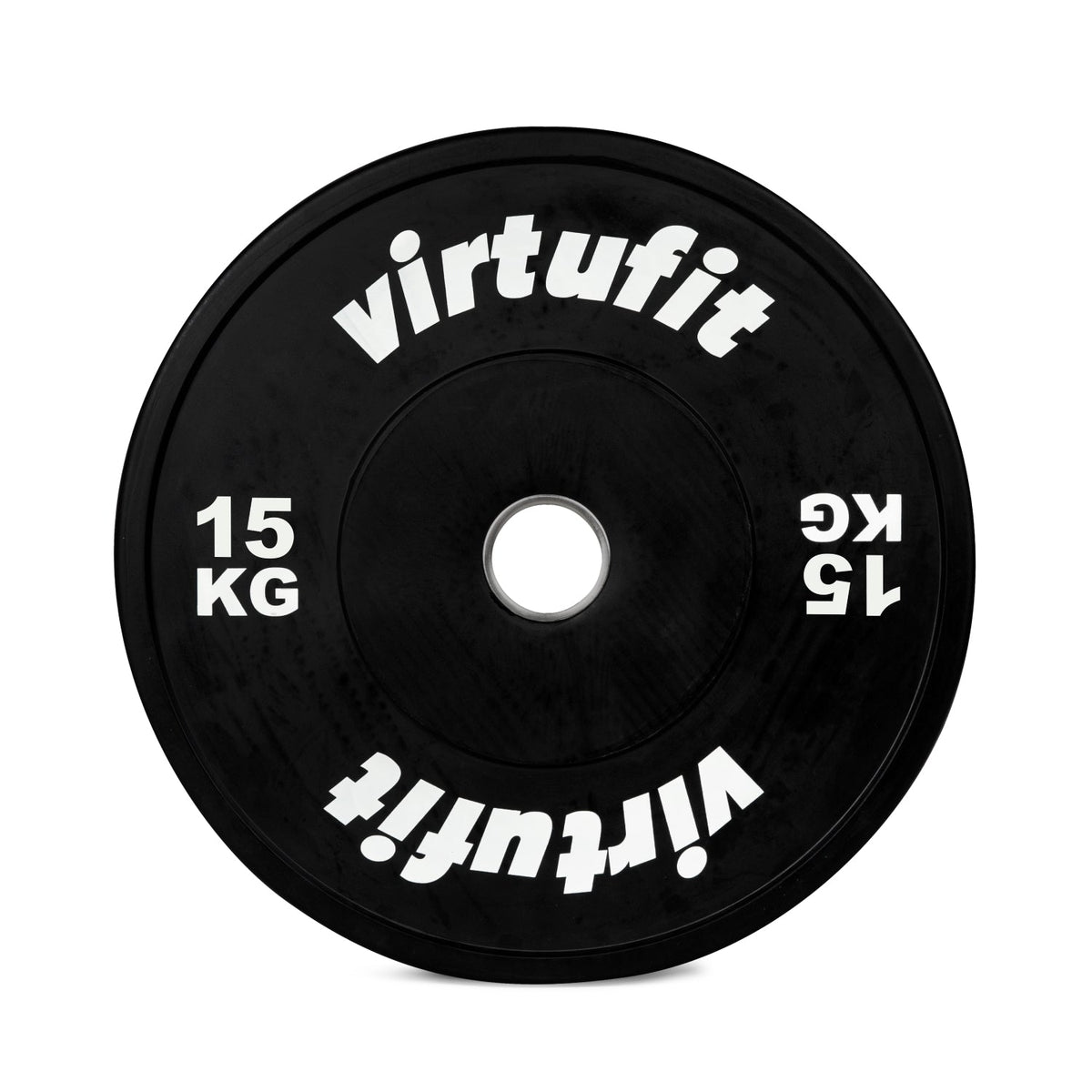 Kit de Bumper Plates VirtuFit - Disques d'Haltères Olympiques en Caoutchouc - 150 kg - Tweedekans