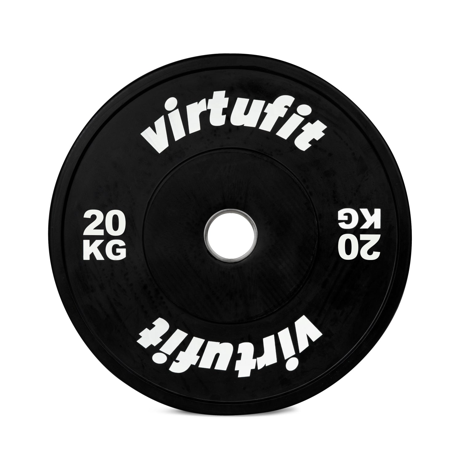 Kit de Bumper Plates VirtuFit - Disques d'Haltères Olympiques en Caoutchouc - 150 kg - Tweedekans