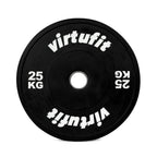 Kit de Bumper Plates VirtuFit - Disques d'Haltères Olympiques en Caoutchouc - 150 kg - Tweedekans