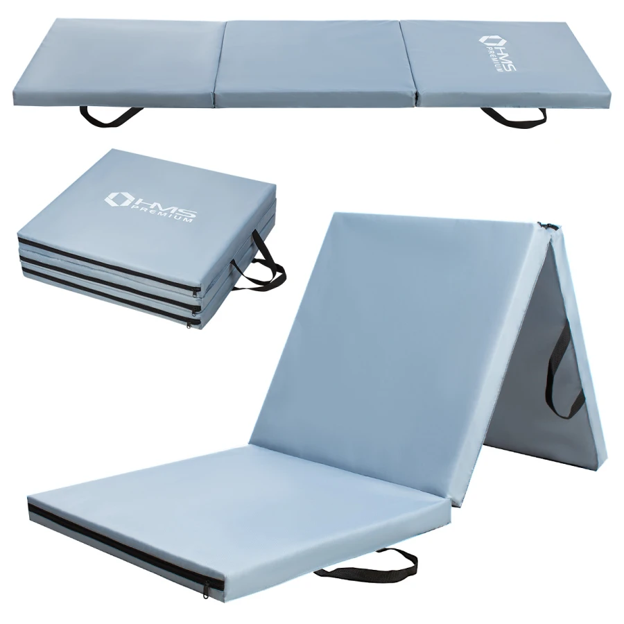 HMS Premium Tapis de Fitness Pliable - Gris