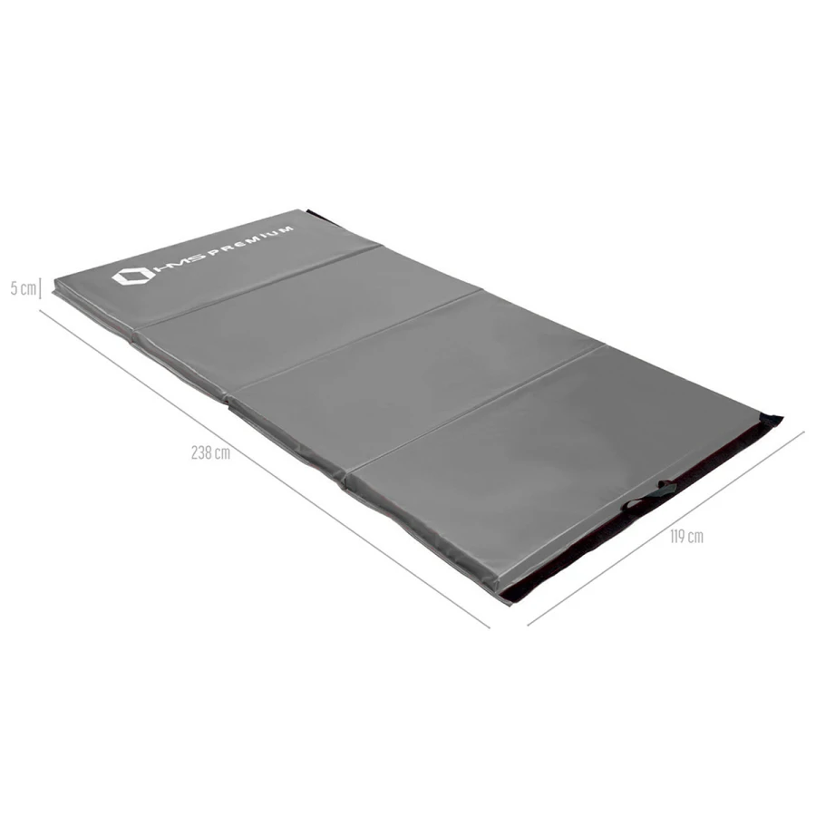 HMS Premium Tapis de Fitness Pliable - Gris