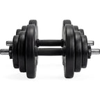 VirtuFit Ensemble Haltères réglables - Vinyle - 2 x 14 kg (28 kg)
