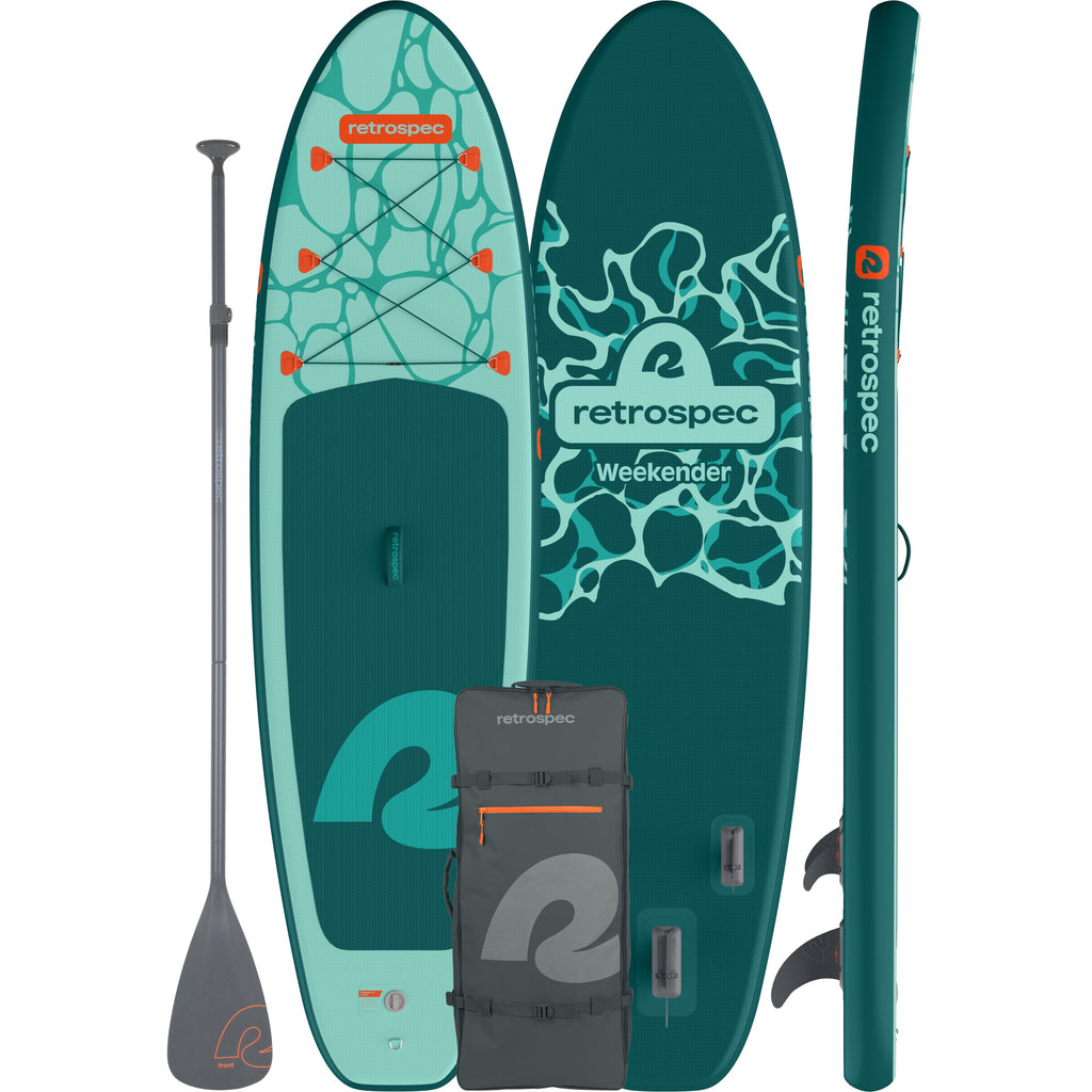 Retrospec Planche de SUP Weekender iSUP - 320 cm - Seafoam Ripple
