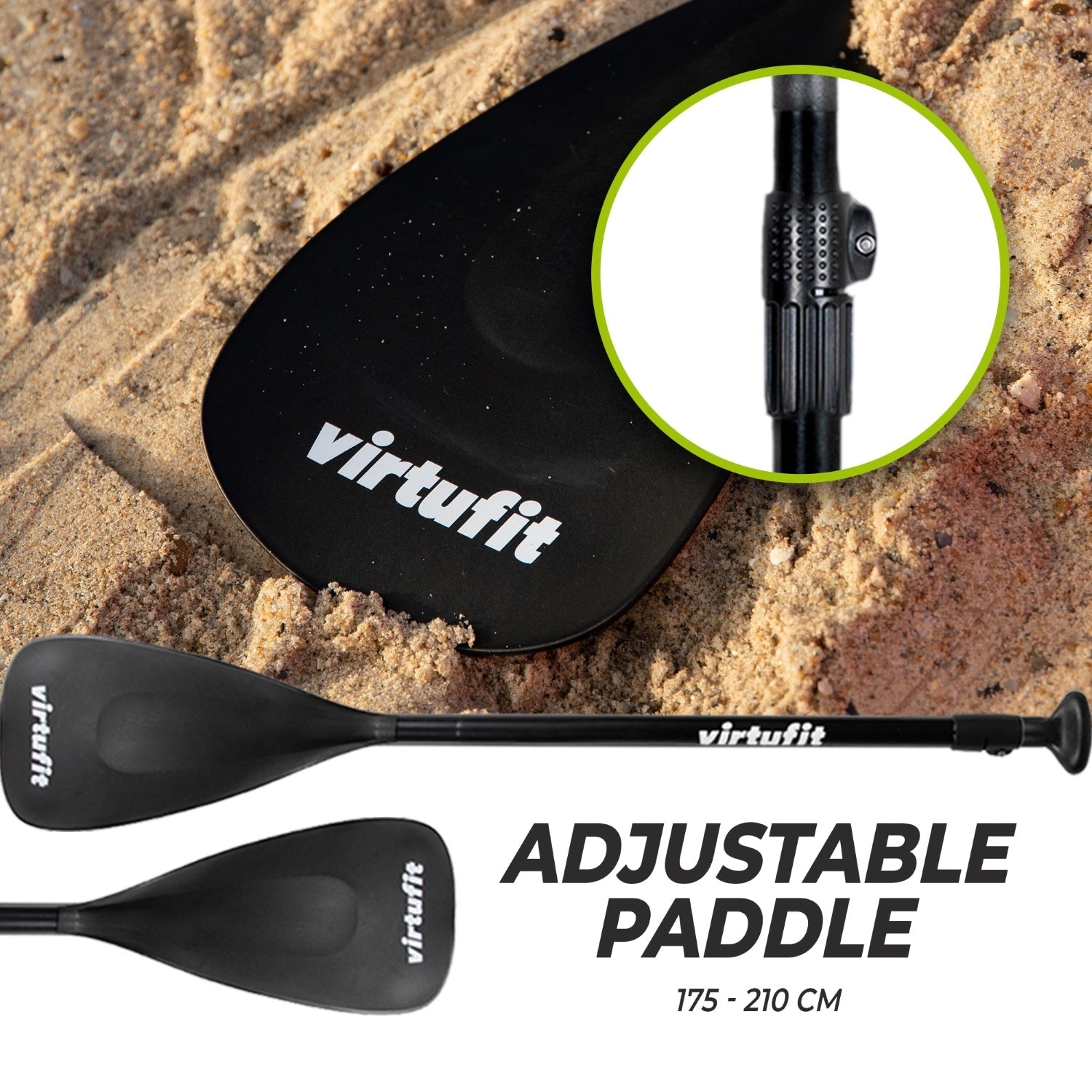 Virtufit Supboard Surfer 305 - Noir