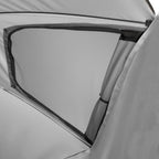 VirtuFit Strandparasol Premium - Windscherm - Strandtent - 200 cm - Zwart - Tweedekans