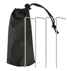 VirtuFit Parasol de plage - Windbreak - 180 cm - Gris - Tweedekans