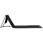 VirtuFit Strandmat - Zwart - Set van 2