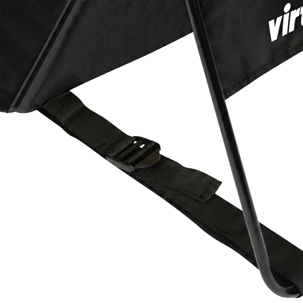 VirtuFit Tapis de plage - Noir - Tweedekans