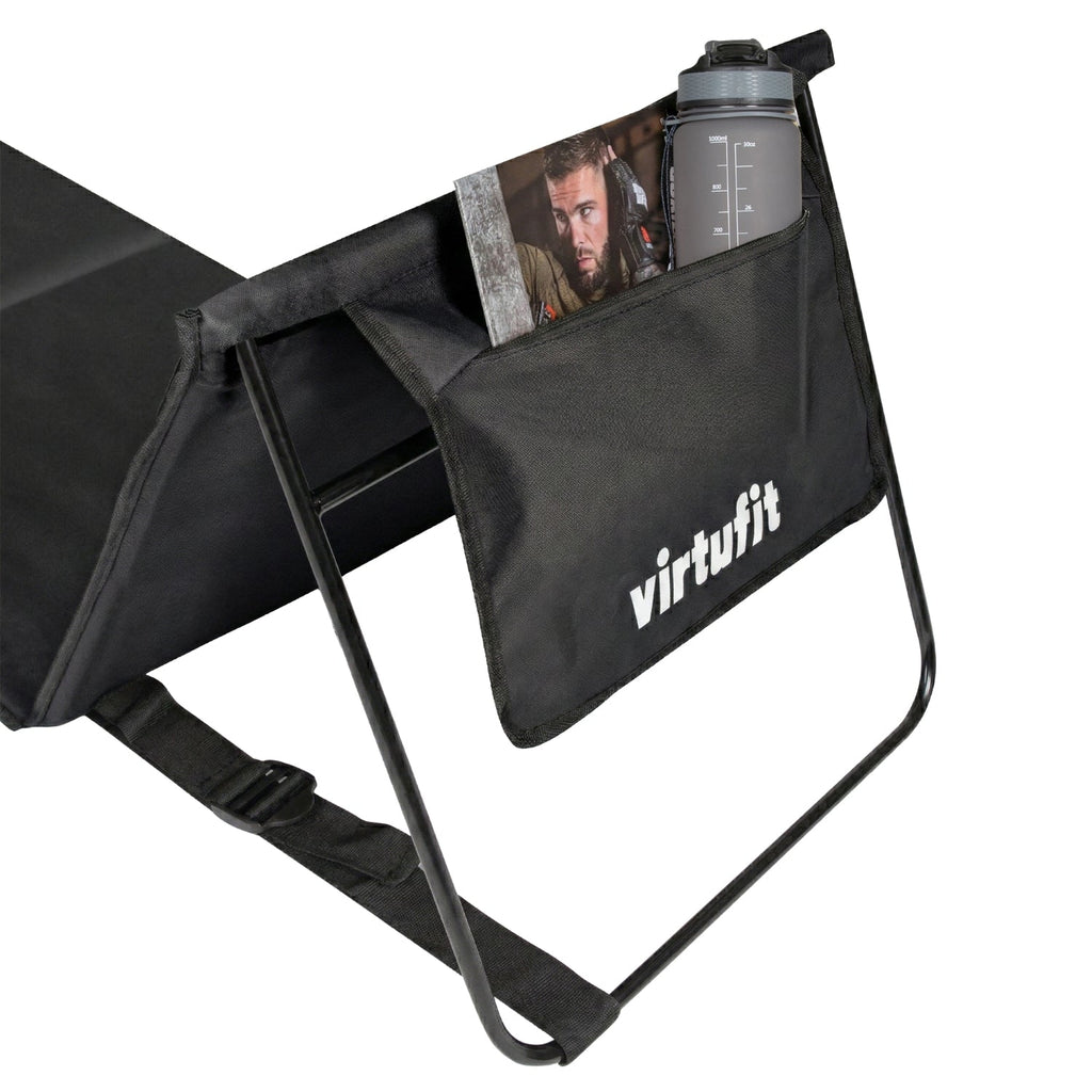 VirtuFit Tapis de plage - Noir - Tweedekans