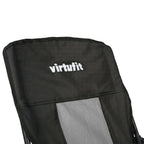 VirtuFit Chaise de plage pliable - Noir - Tweedekans