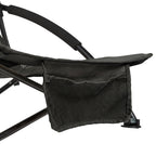 VirtuFit Chaise de plage pliable - Noir - Tweedekans