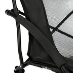 VirtuFit Chaise de plage pliable - Noir - Tweedekans