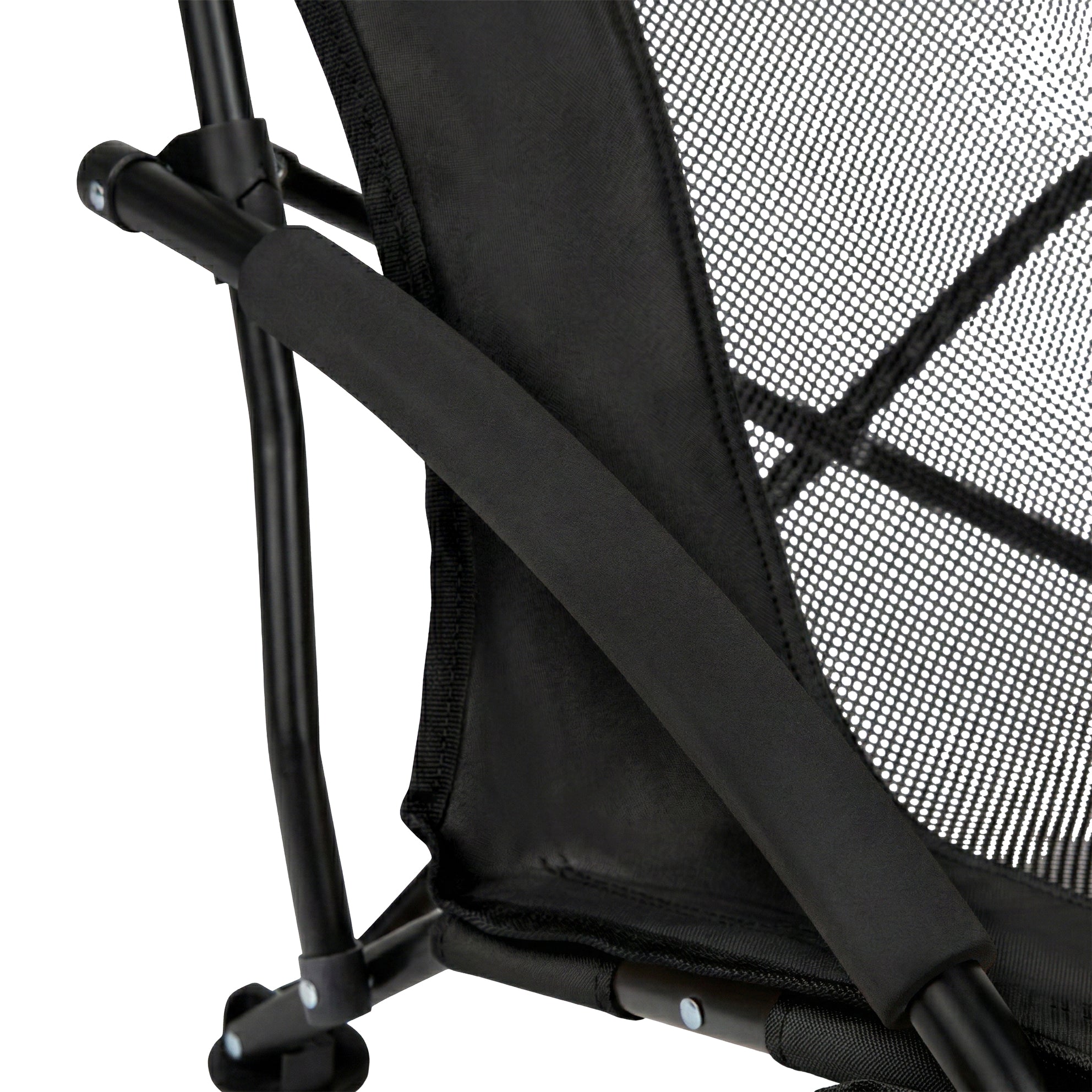 VirtuFit Chaise de plage pliable - Noir - Tweedekans