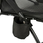 VirtuFit Chaise de plage pliable - Noir - Tweedekans