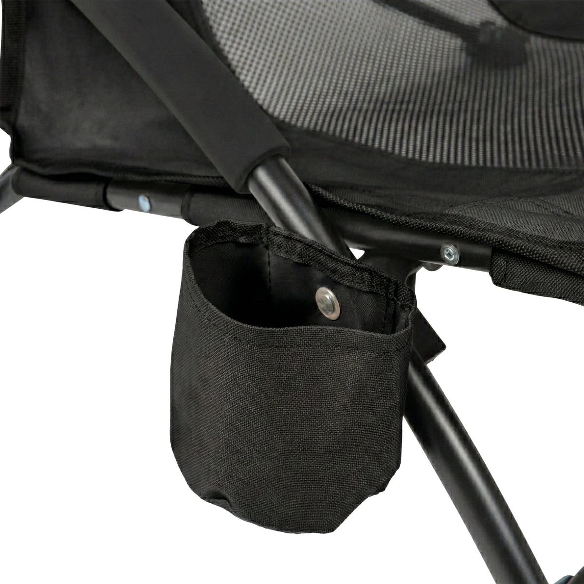 VirtuFit Chaise de plage pliable - Noir - Tweedekans