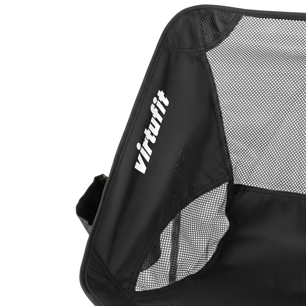 VirtuFit Camping Chair Compact - Chaise de plage - Noir - Tweedekans