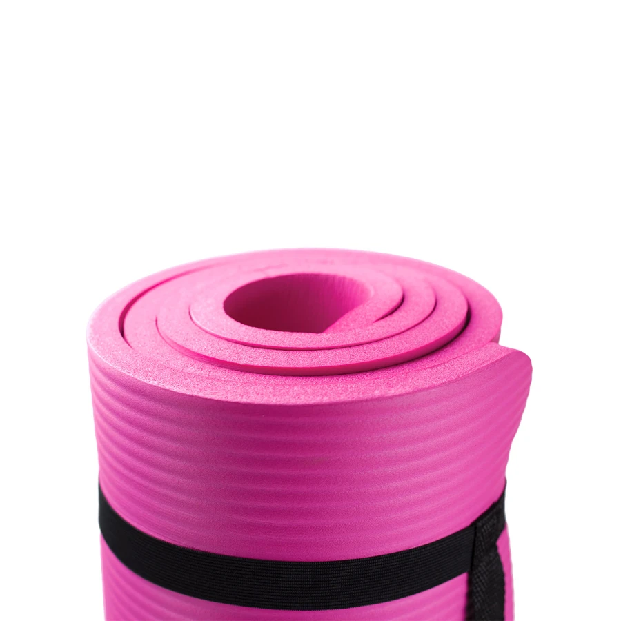 HMS Tapis de Yoga - Rose - 15 mm