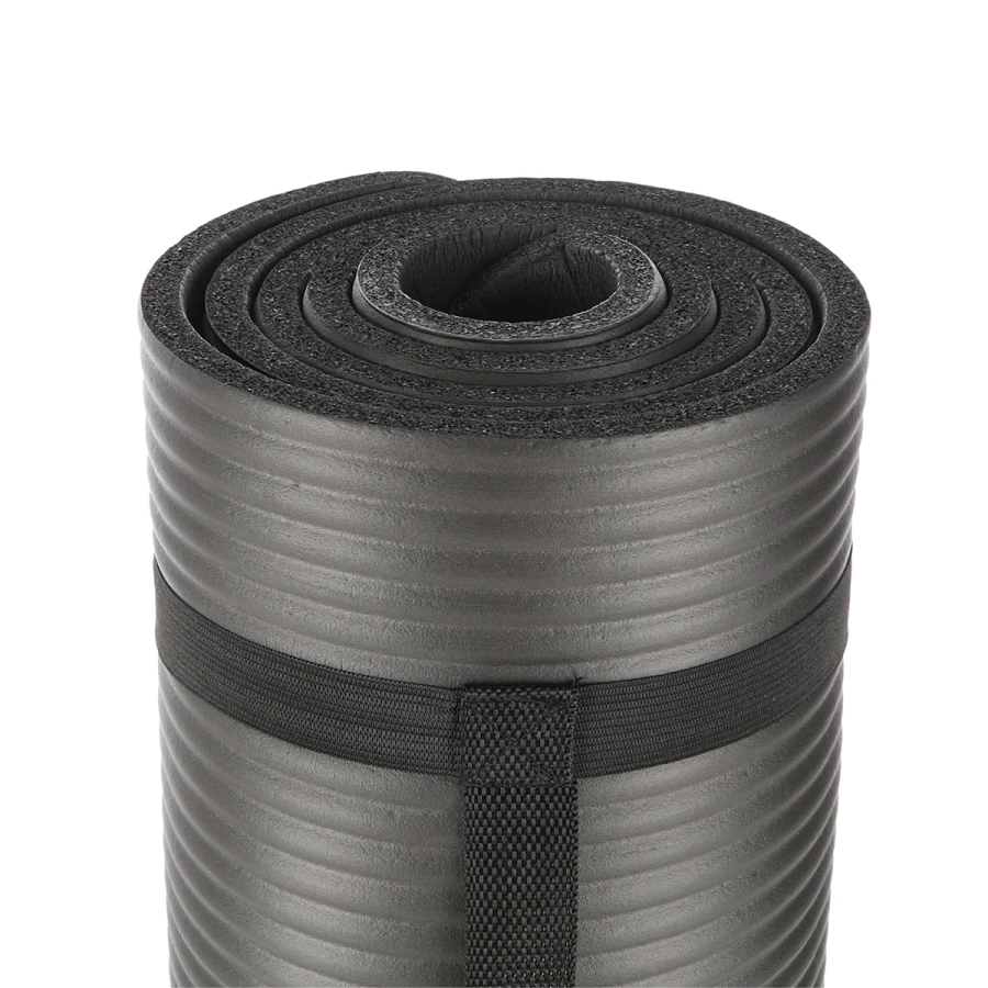 HMS Tapis de Yoga - Noir - 12 mm