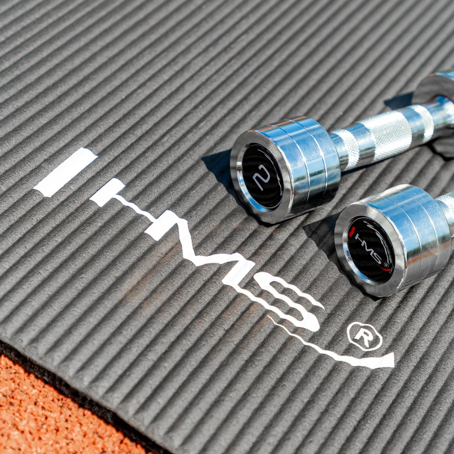 HMS Tapis de Yoga - Noir - 12 mm