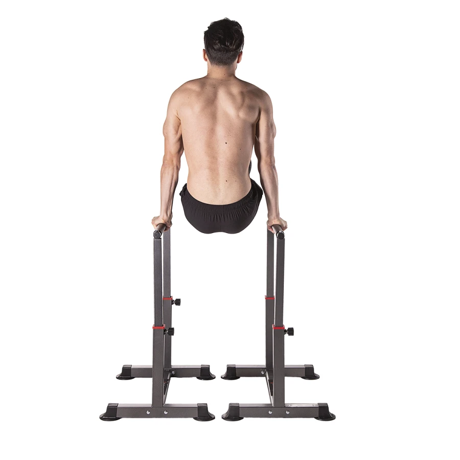 HMS Parallettes - Lot de 2 - Noir