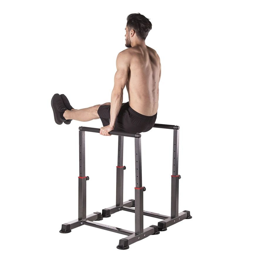 HMS Parallettes - Lot de 2 - Noir