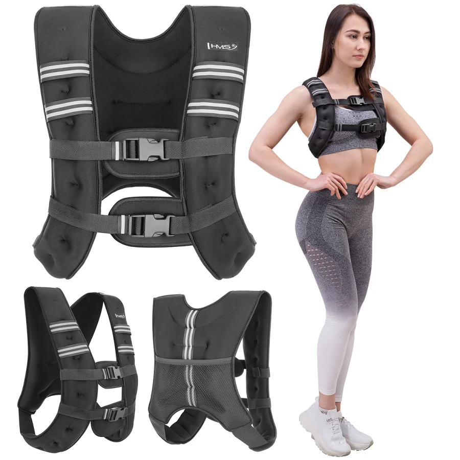 HMS Gilet de Poids Ajustable - 8 kg
