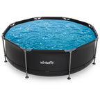 Piscine Ronde VirtuFit Ø244 x 76 cm - Beige - Pack Complet