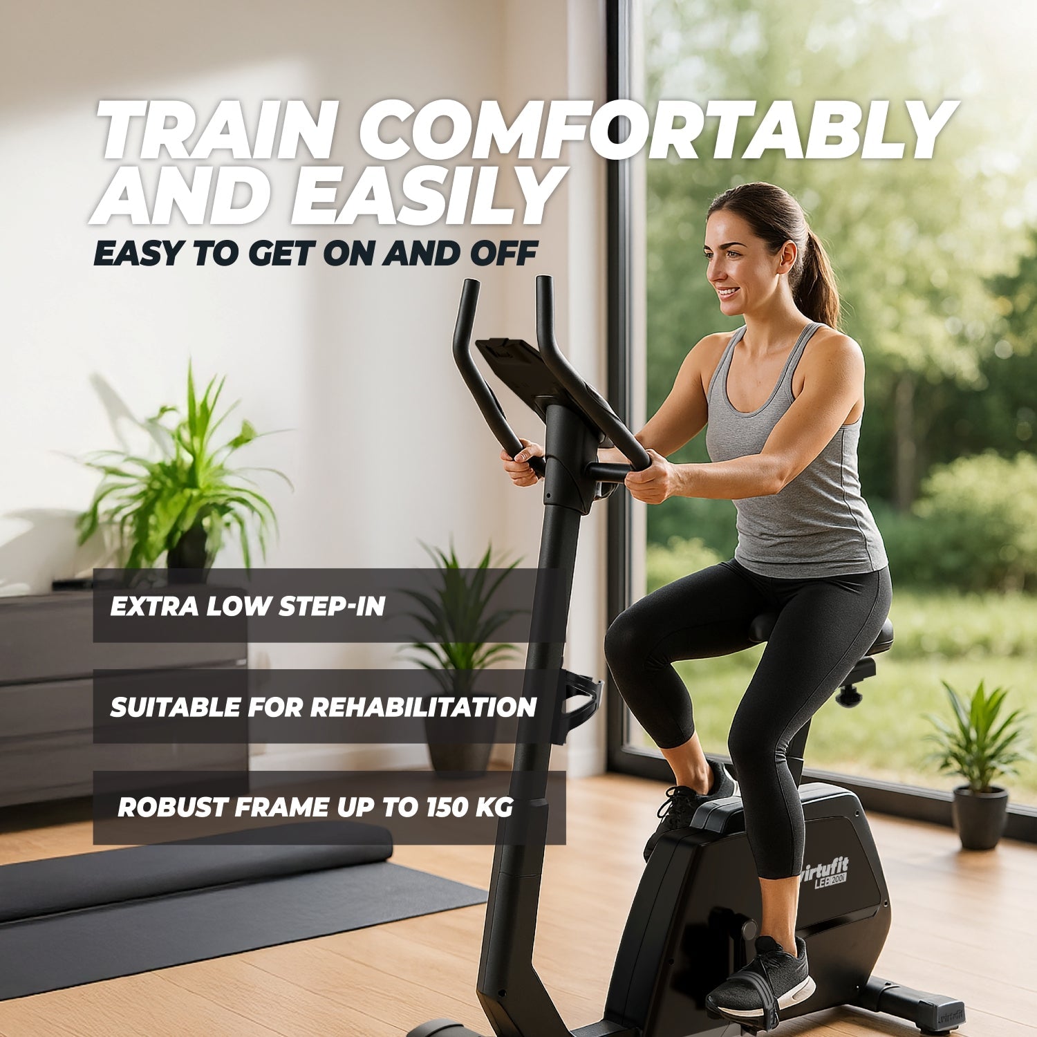 VirtuFit LEB200i Low Entry Bike - Hometrainer (LEB 1.2i)