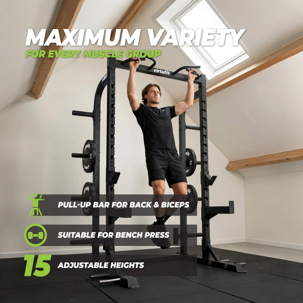 VirtuFit HR100 Half Rack - Squat Rack - Krachtstation