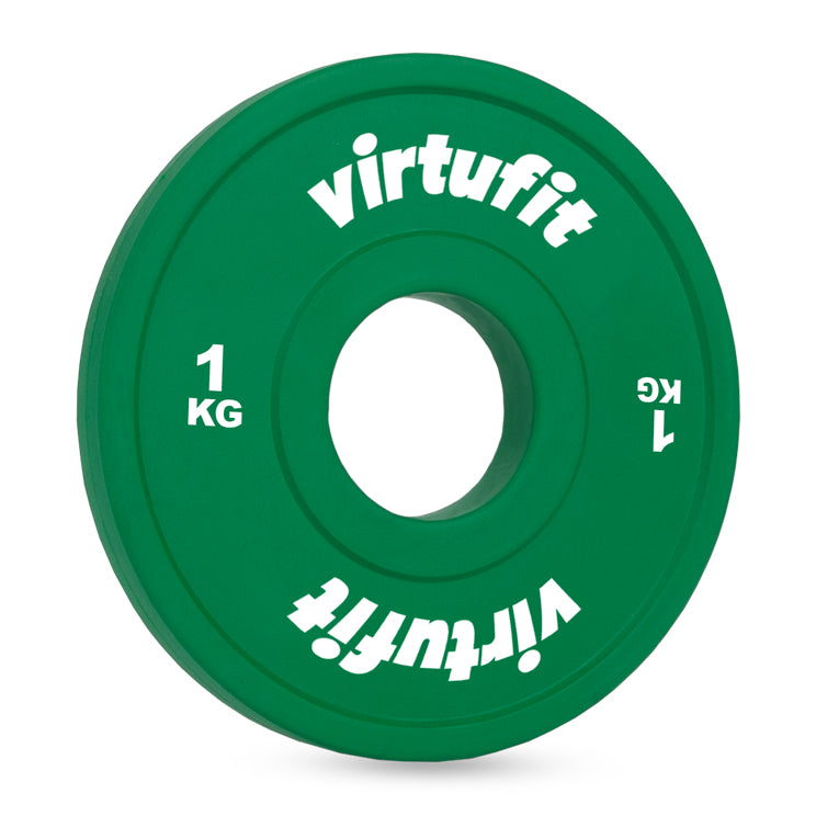 VirtuFit Olympische Fractional Plate - Halterschijf - Bumper Plate - 1 kg - Tweedekans