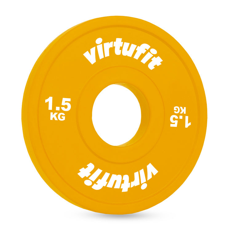 VirtuFit Olympische Fractional Plate - Halterschijf - Bumper Plate - 1.5 kg - Tweedekans