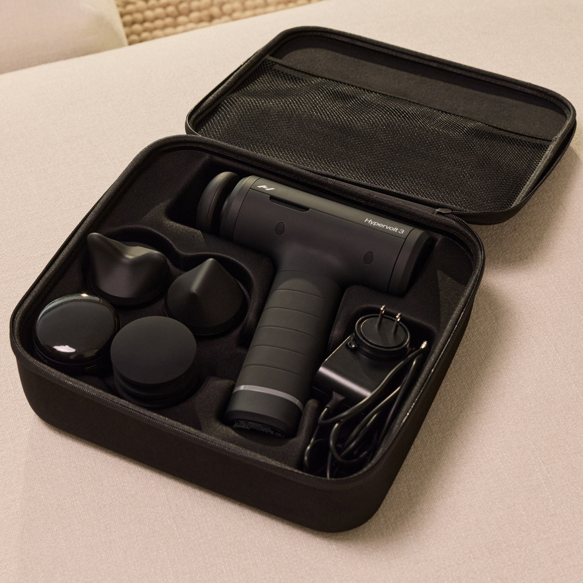 Hyperice Hypervolt 3 Pistolet de Massage - 5 Embouts