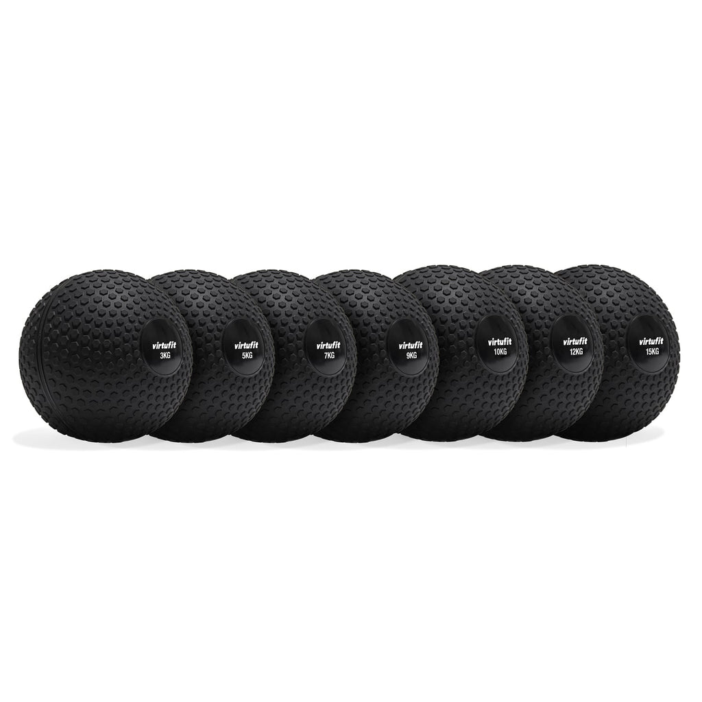 VirtuFit Slam Ball – Fitness Bal – 7 kg – Zwart