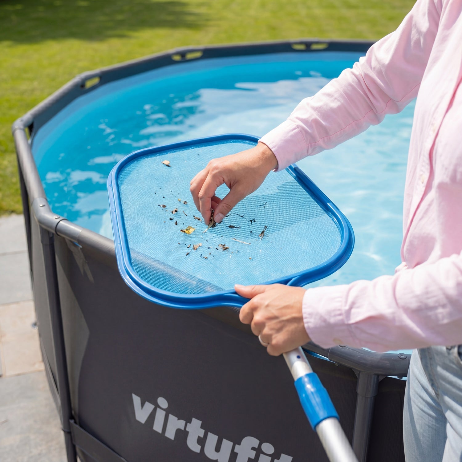VirtuFit Filet de Surface pour Piscine